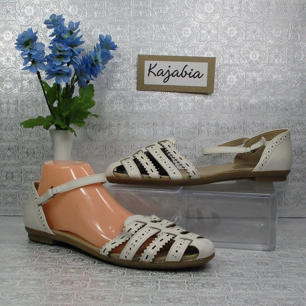 EASY SPIRIT White Sandals Size 9.5